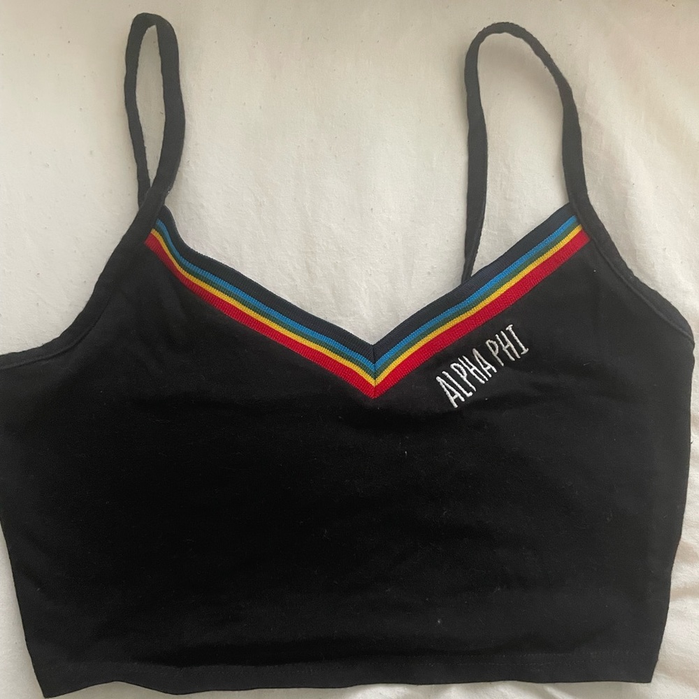 Alpha Phi crop top